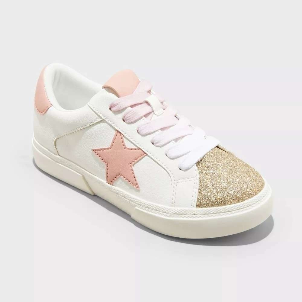 Big Girl Sneakers by Art Class Kaitlyn Court Pink Size 3 New With Tags
